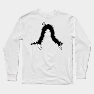 weirdcore cat 3 Long Sleeve T-Shirt